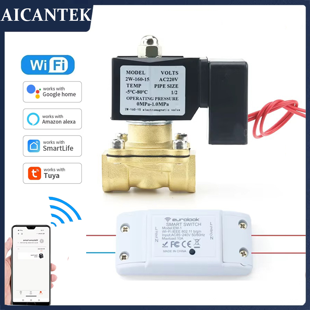 Smart Garden Instructions - Válvula solenóide inteligente ac220v tuya wifi,