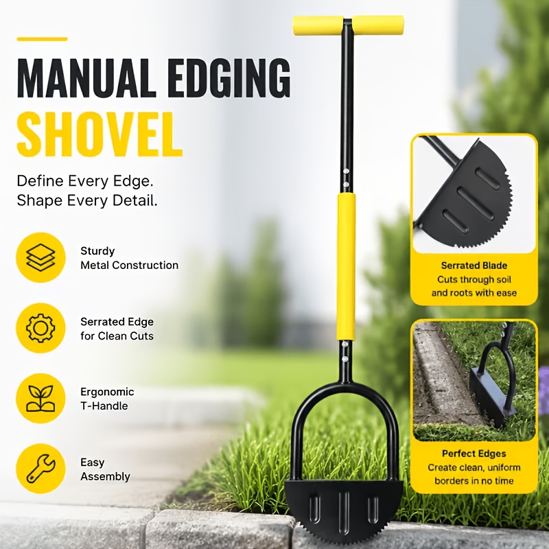 Smart Garden Edging - 1 Tesoura Manual para Acabamento de