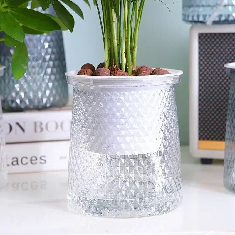 Hydroponic Grow Pod - 2024 transparente auto rega vaso de