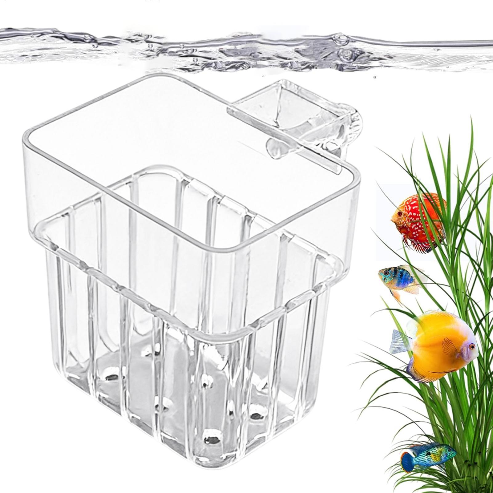 Hydroponic Grow Pod - Suporte Transparente para Aquário, Vaso Suspenso