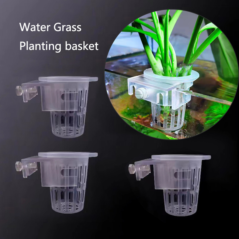 Hydroponic Grow Pod - Cesta de plantio de aquário, suporte