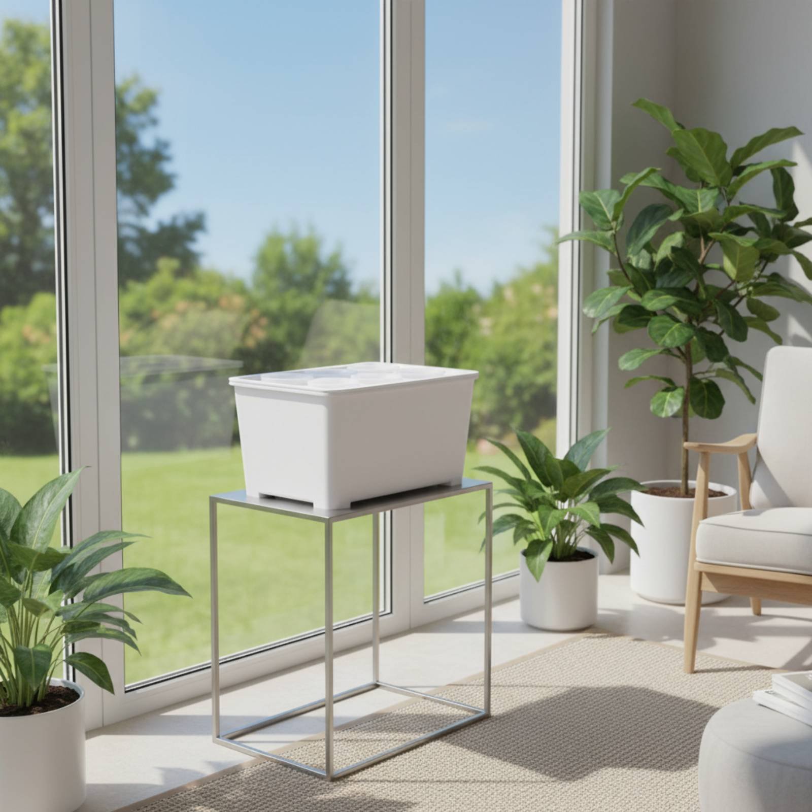 Caixa de Plantio Hidropônico A - Hydroponic Grow Pod avaliação e preço