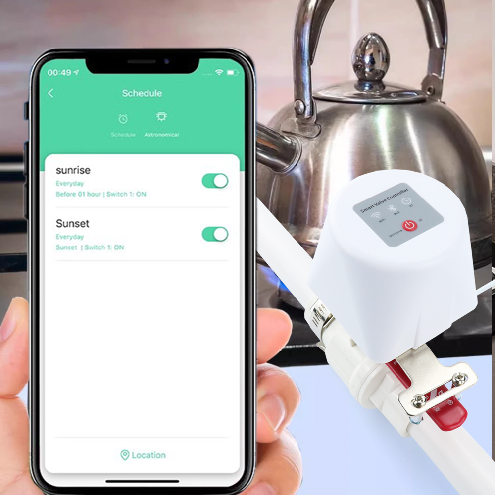 Válvula de água wi-fi tuya, te - Smart Garden Instructions avaliação e preço