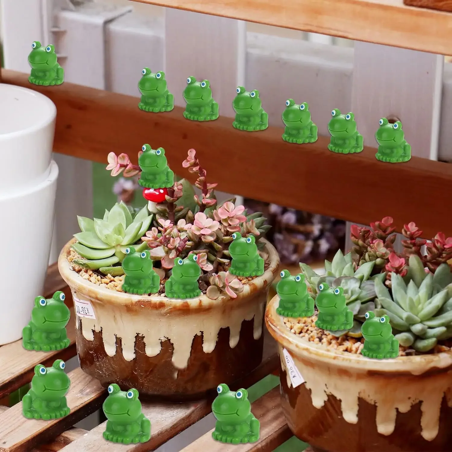 200/100pc mini sapos de resina - Smart Garden Mini avaliação e preço