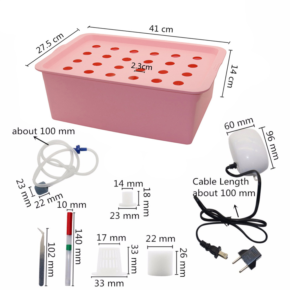 Kit hidropônico de 24 furos co - Hydroponic Grow Pod avaliação e preço